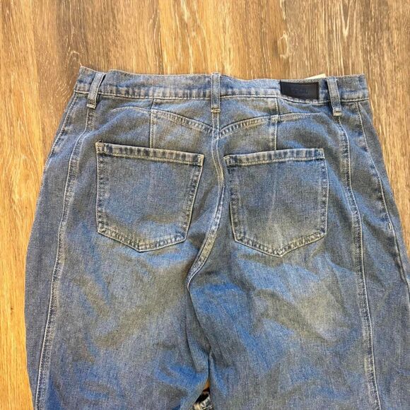 Low Loose Barrel Leg Jeans Nordstrom Women's Blue Jeans - Picture 5 of 5